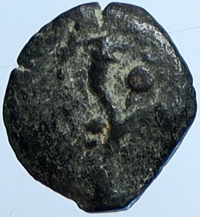 ALEXANDER JANNAEUS Biblical Jerusalem Jewish Widow's Mite Coin Hend 1145 i110536