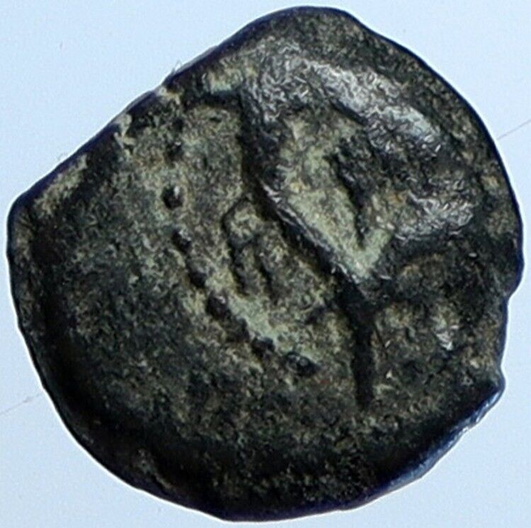 JOHN HYRCANUS Jerusalem Biblical OLD Jewish Widows Mite Hendin 1139 Coin i110541