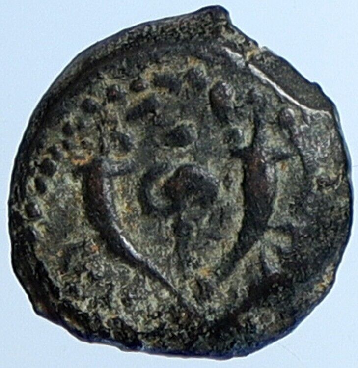 ALEXANDER JANNAEUS Biblical Jerusalem Jewish Widow's Mite Coin Hend 1144 i110539