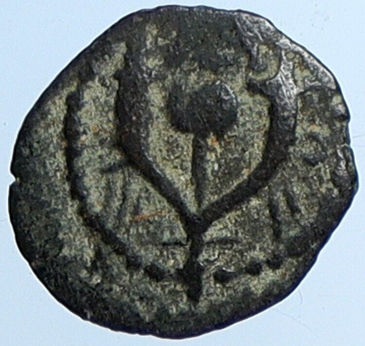 ALEXANDER JANNAEUS Biblical Jerusalem Jewish Widow's Mite Coin Hend 1144 i110563