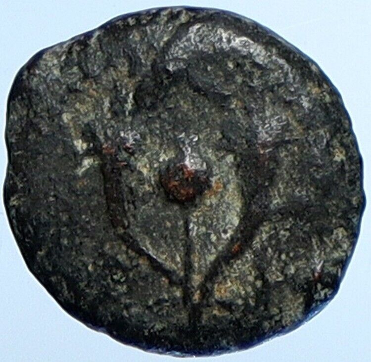 JOHN HYRCANUS Ancient JEWISH Jerusalem Bible Widows Mite Coin Hend 1132 i110698