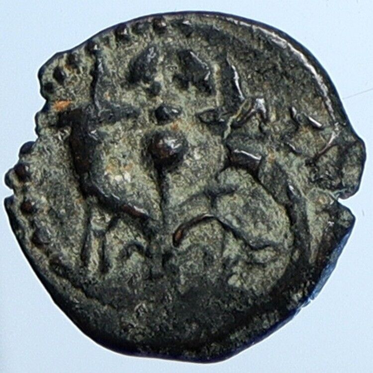 ALEXANDER JANNAEUS Biblical Jerusalem Jewish Widow's Mite Coin Hend 1145 i110554