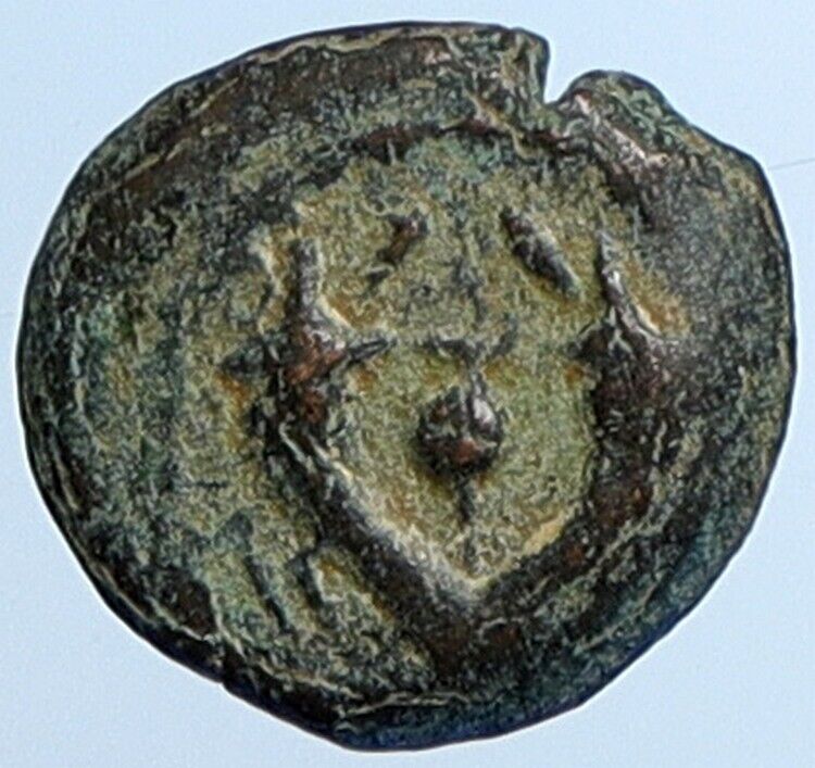 ALEXANDER JANNAEUS Biblical Jerusalem Jewish Widow's Mite Coin Hend 1145 i110551