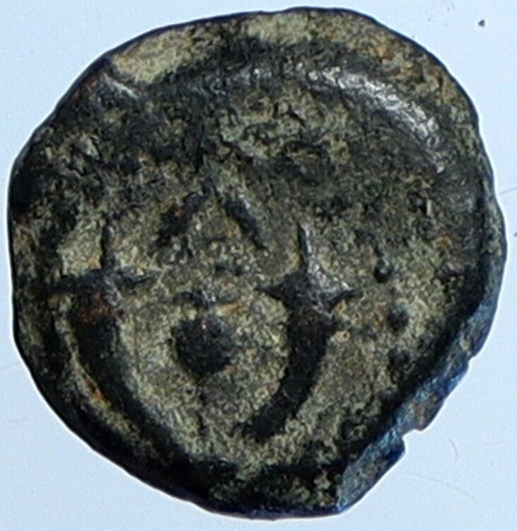 ALEXANDER JANNAEUS Biblical Jerusalem Jewish Widow's Mite Coin Hend 1145 i110562