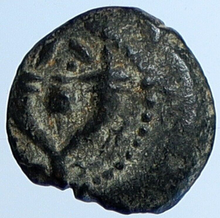 ALEXANDER JANNAEUS Biblical Jerusalem Jewish Widow's Mite Coin Hend 1145 i110568