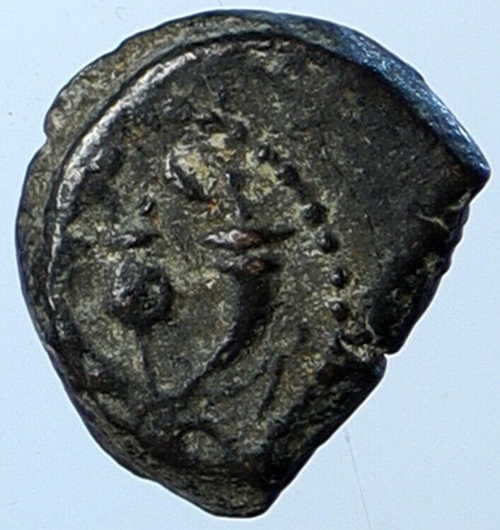 ALEXANDER JANNAEUS Biblical Jerusalem Jewish Widow's Mite Coin Hend 1145 i110570