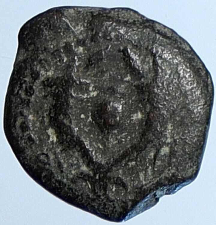 ALEXANDER JANNAEUS Biblical Jerusalem Jewish Widow's Mite Coin Hend 1145 i110555