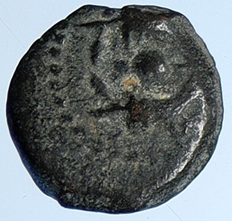 ALEXANDER JANNAEUS Biblical Jerusalem Jewish Widow's Mite Coin Hend 1146 i110578