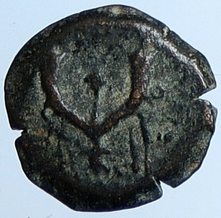 ALEXANDER JANNAEUS Biblical Jerusalem Jewish Widow's Mite Coin Hend 1146 i110586