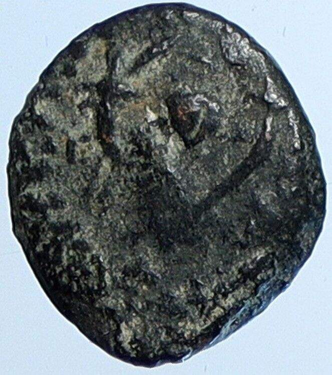 ALEXANDER JANNAEUS Biblical Jerusalem Jewish Widow's Mite Coin Hend 1144 i110579