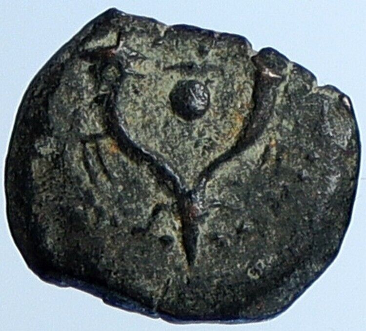 ALEXANDER JANNAEUS Biblical Jerusalem Jewish Widow's Mite Coin Hend 1145 i110593