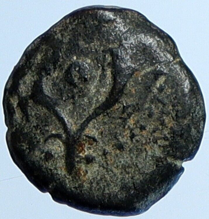 ALEXANDER JANNAEUS Biblical Jerusalem Jewish Widow's Mite Coin Hend 1145 i110588