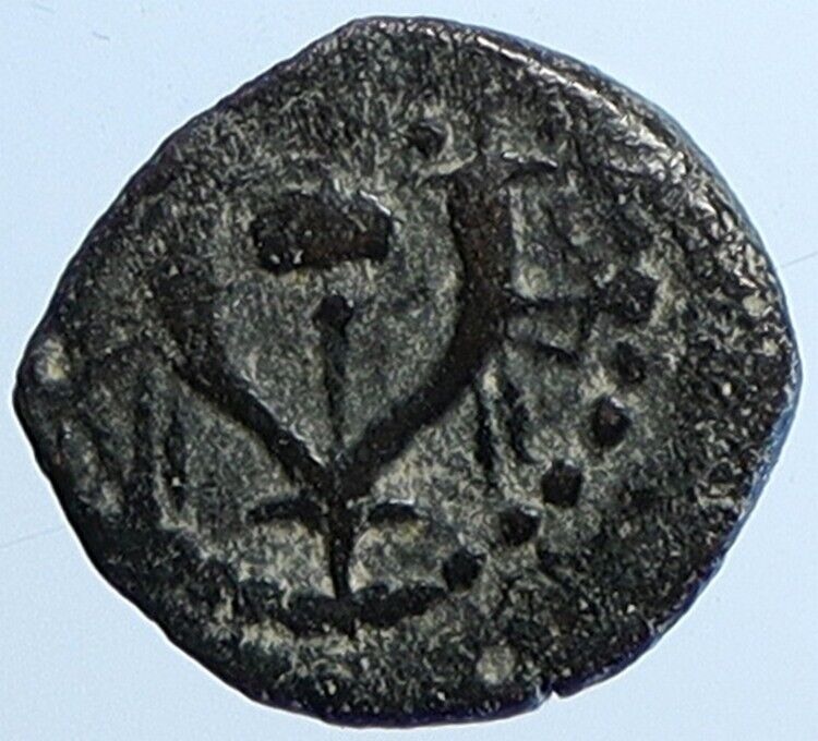 ALEXANDER JANNAEUS Biblical Jerusalem Jewish Widow's Mite Coin Hend 1144 i110582