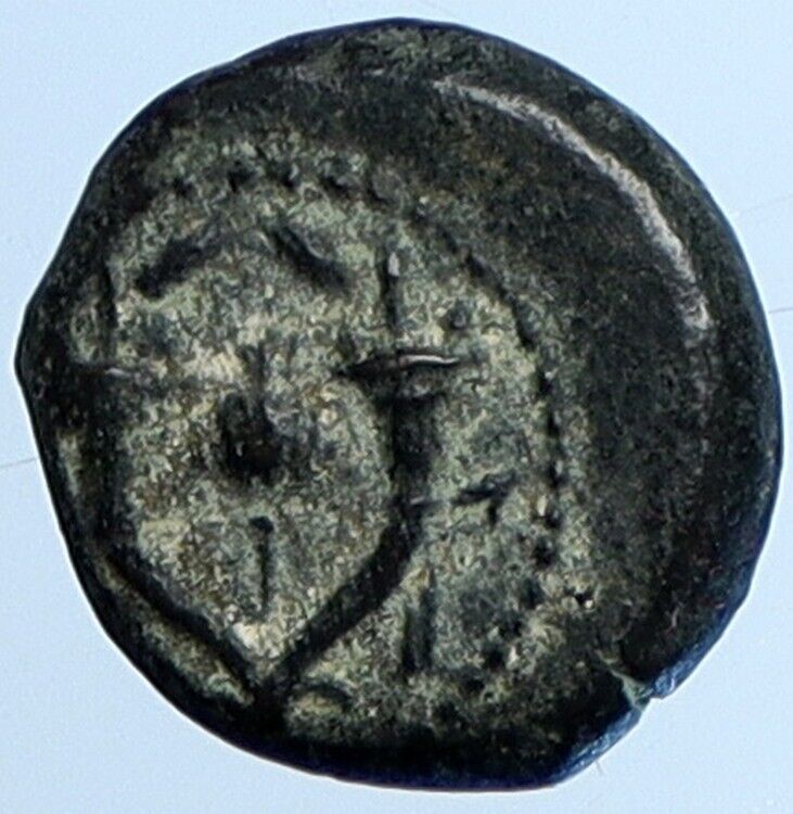 JOHN HYRCANUS Ancient JEWISH Jerusalem Bible Widows Mite Coin Hend 1132 i110637