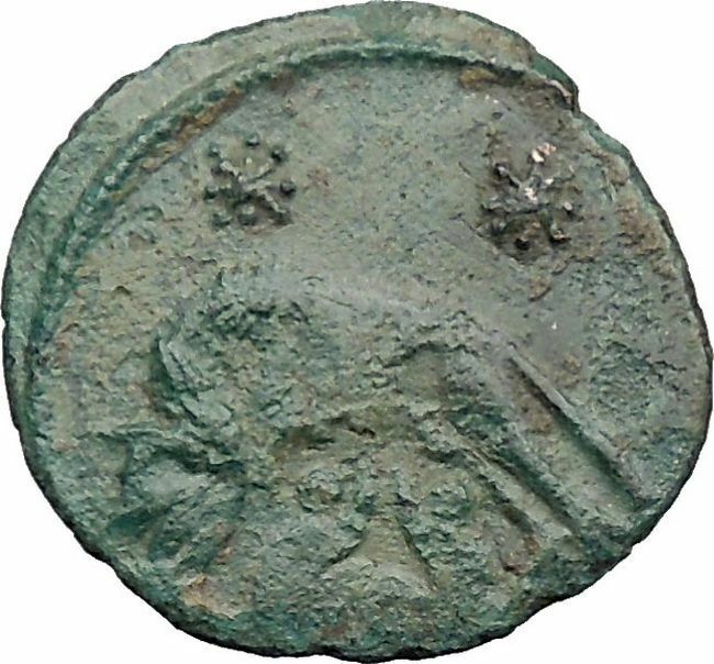 Constantine I The Great Ancient Roman Coin Romulus & Remus "Mother" wolf i32673