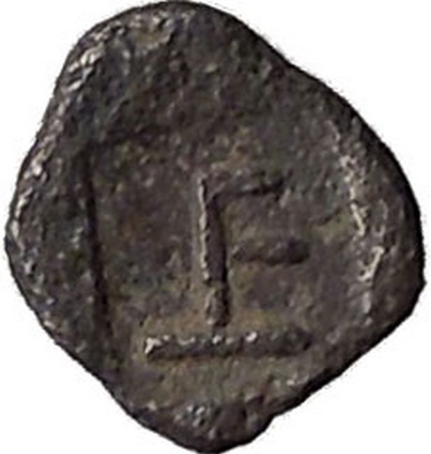 KOLOPHON in IONIA 500BC Tetartemorion Apollo Ancient Silver Greek Coin i32716