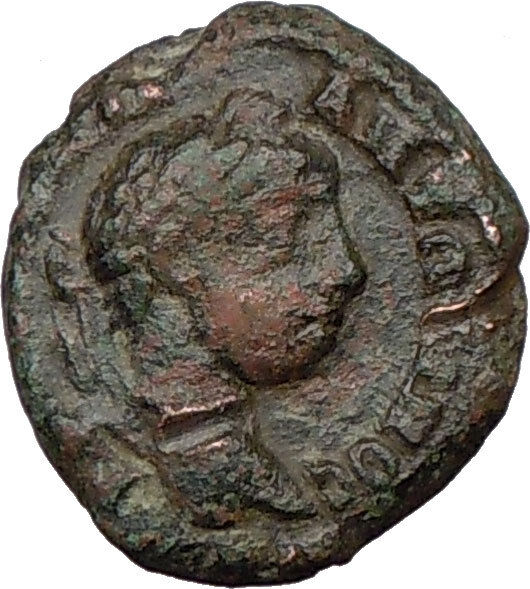 ELAGABALUS Philippolis 218AD Ancient Roman Coin SERAPIS Antiquity God i21500