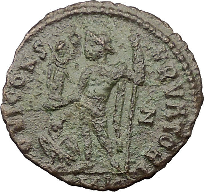 Licinius I Constantine The Great enemy 316AD Ancient Roman Coin Jupiter i32460