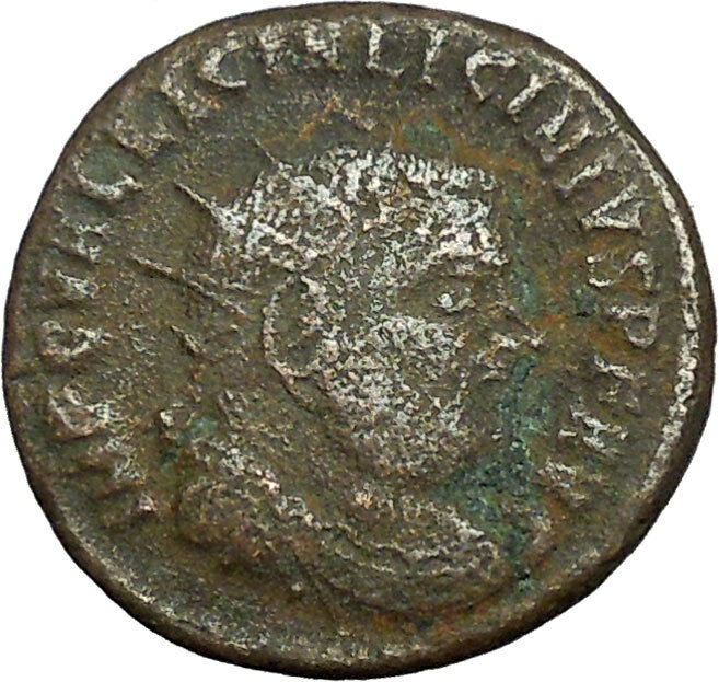 LICINIUS I Constantine I the Great enemy Ancient Roman Coin NUDE JUPITER i34794