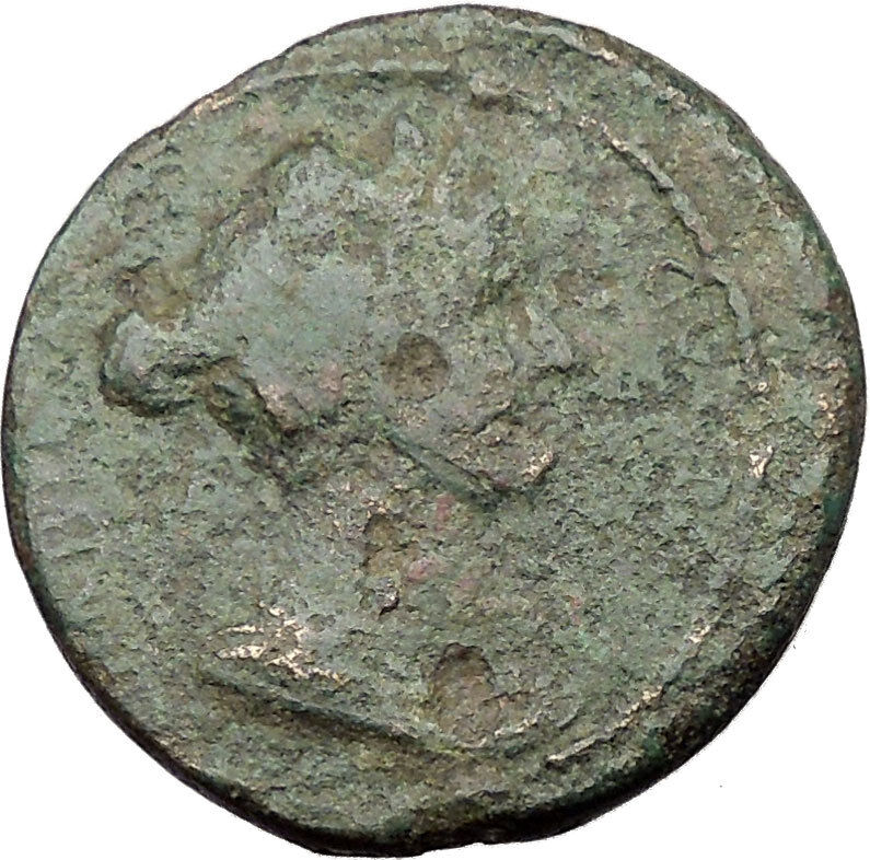 Sabina wife of Hadrian Very Rare Ancient Roman Coin Zeus Ammon i32563