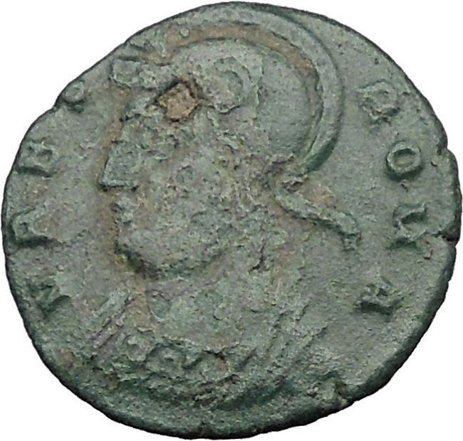 Constantine I The Great Ancient Roman Coin Romulus & Remus "Mother" wolf i32676