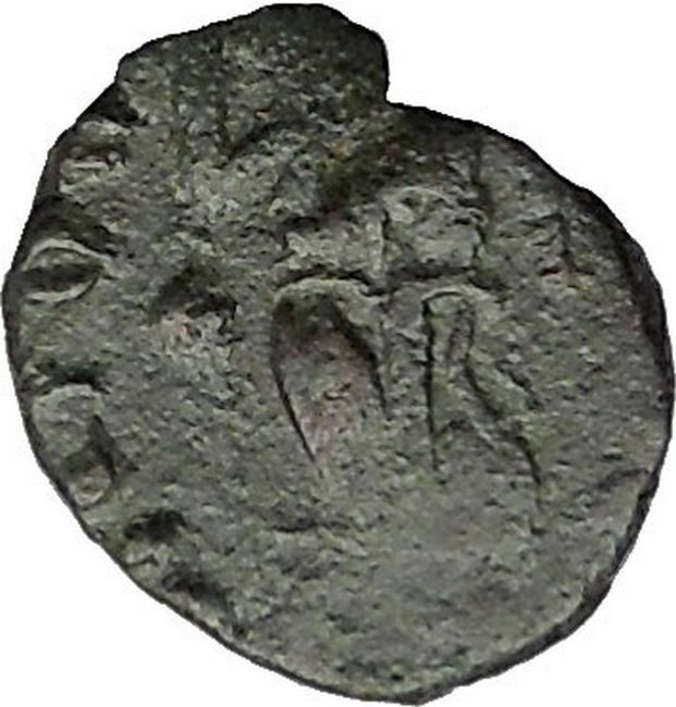 Honorius 395AD Authentic Ancient Roman Coin Victoty Nike i33099