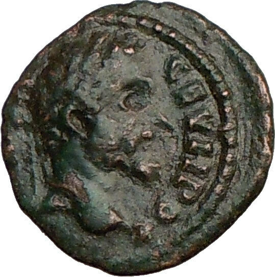 SEPTIMIUS SEVERUS 193AD Nicopolis Ancient Roman Coin Hercules Club Nice i22609