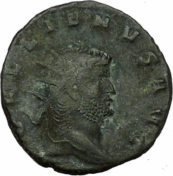 Gallienus son of Valerian I Rare Ancient Roman Coin Harmonia Cult i35264