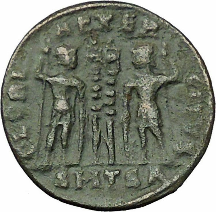 Constantine I The Great 335AD Ancient Roman Coin Legion Glory of Army i35122