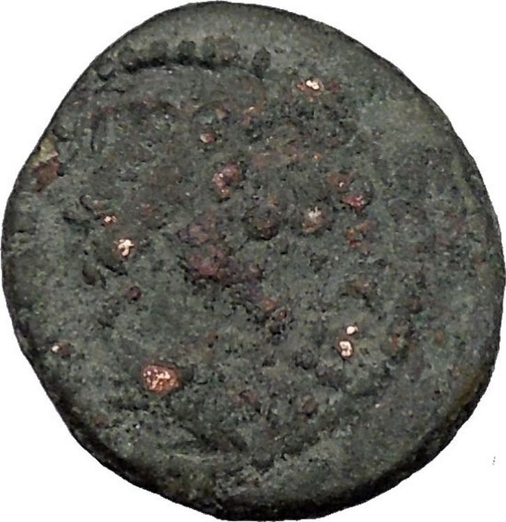 Hermocapelia in Lydia time of Hadrian 117AD Greek Coin Roman Senate Roma i35926