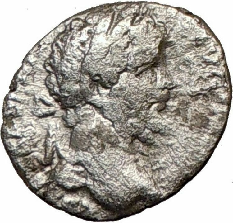 SEPTIMIUS SEVERUS 196AD Authentic Ancient Silver Roman Coin Security i21561