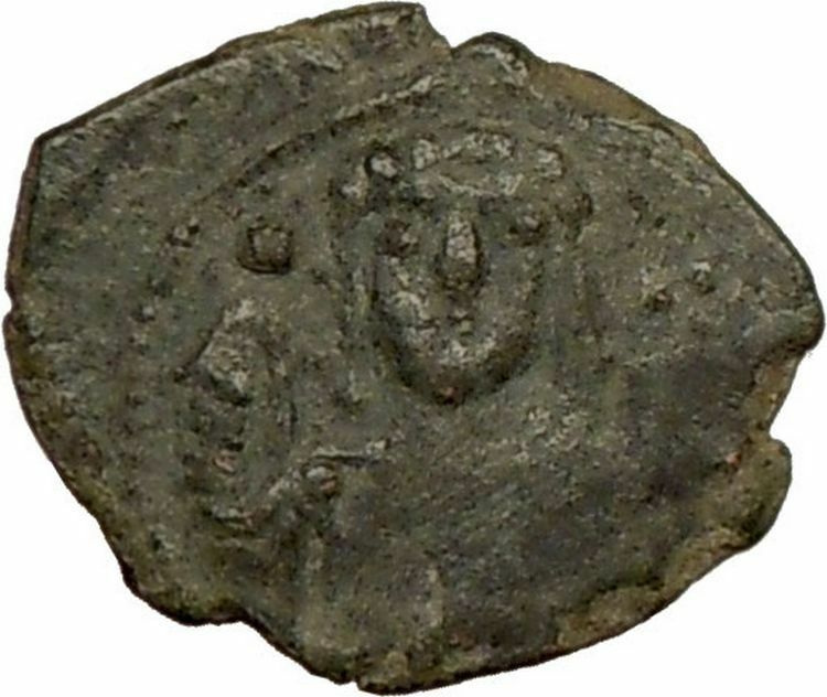 Manuel I 1143AD Ancient Authentic BYZANTINE Coin Monogram i17764