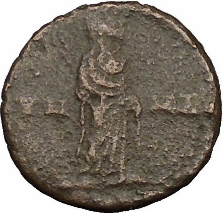 CONSTANTINE I the GREAT 347AD Ancient Roman Coin Christian Deification i35704