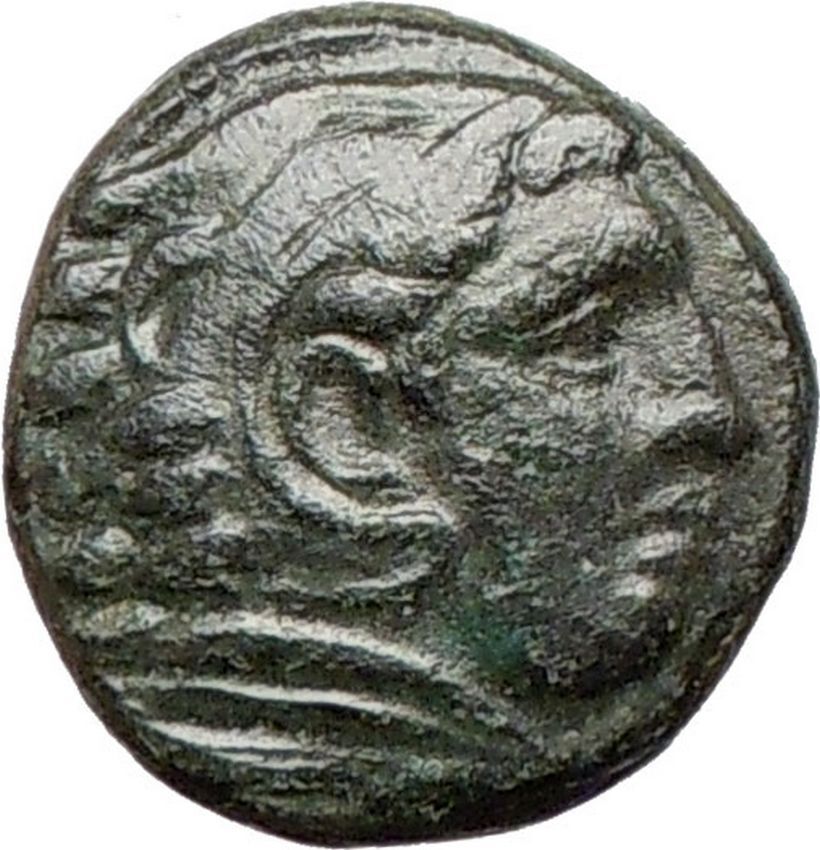 Alexander III the Great 336BC Ancient Greek Coin HERCULES Bow Club i26880