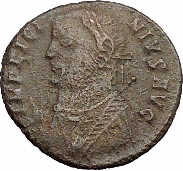 Licinius I enemy of Constantine the Great Ancient Roman Coin Camp Gate i30970