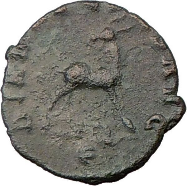 GALLIENUS son of Valerian I Ancient Roman Coin DOE STAG i22545