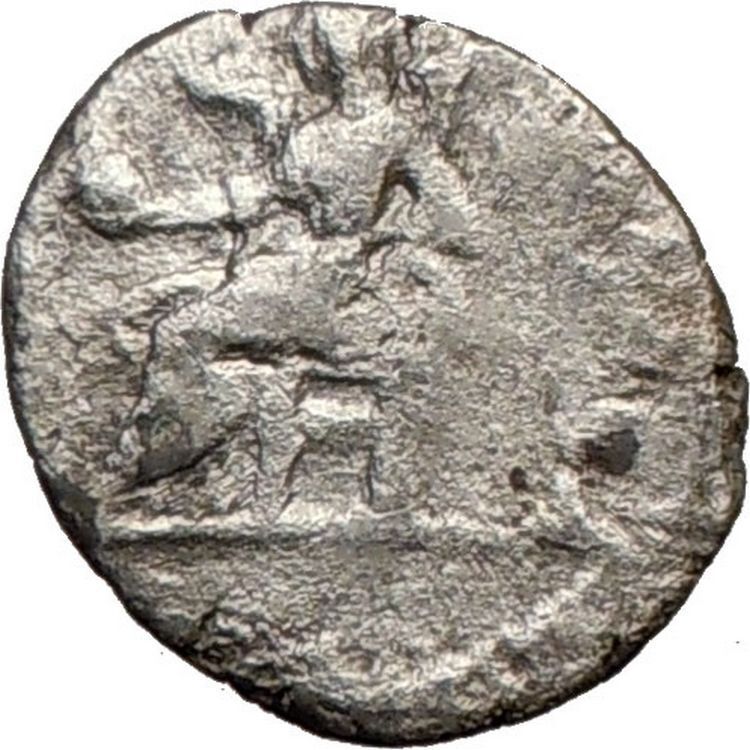 SEPTIMIUS SEVERUS 196AD Authentic Ancient Silver Roman Coin Security i21561