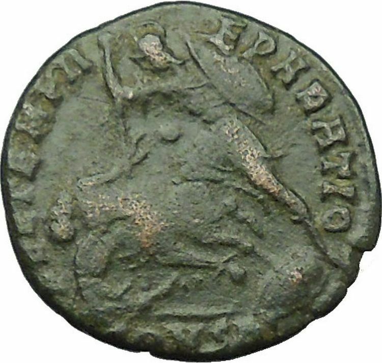 CONSTANTIUS GALLUS 351AD Roman Ancient Coin BATTLE Soldier Horse man i35138