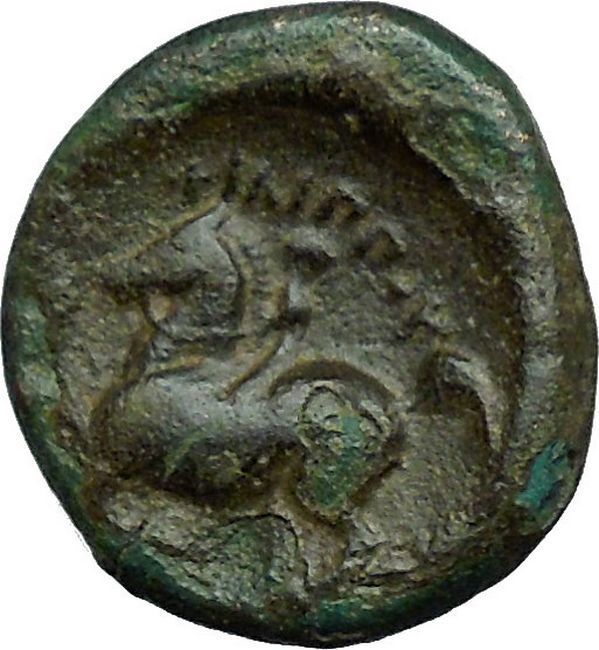 Philip II Alexander the Great Dad OLYMPIC GAMES Ancient Greek Coin Horse i34279