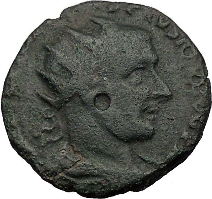 GORDIAN III 238AD VIMINACIUM Moesia LEGION Ancient Roman Con LION BULL i32554