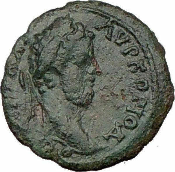 COMMODUS 177AD Ancient Roman Coin ROMULUS REMUS found Rome WOLF i22254