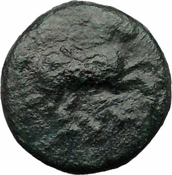 Maroneia in Thrace 400BC Ancient Greek Coin Horse monogram Vine i31368