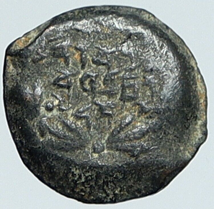 ALEXANDER JANNAEUS Biblical Jerusalem Jewish Widow's Mite Coin Hend 1145 i111768