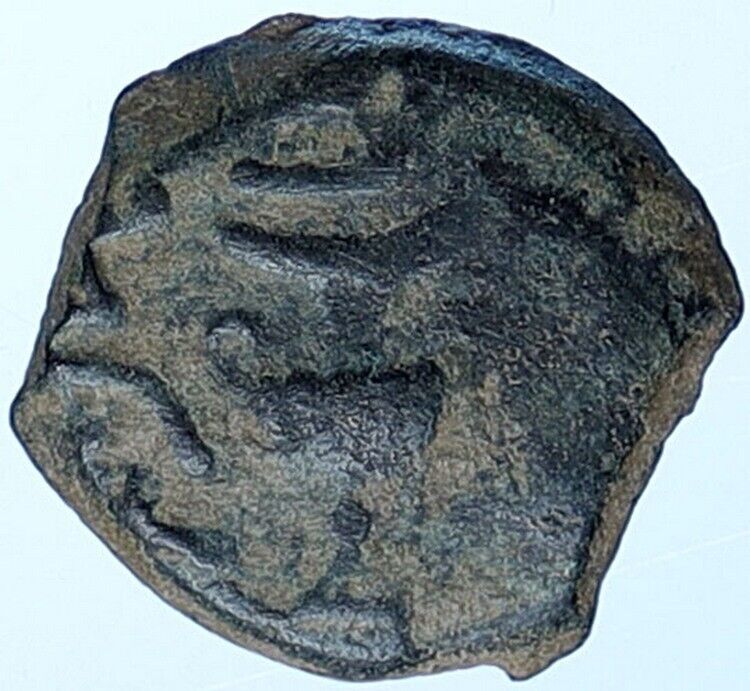 Authentic JEWISH WAR v ROMANS Yr 2 Historical JERUSALEM Coin Hendin 1360 i114292