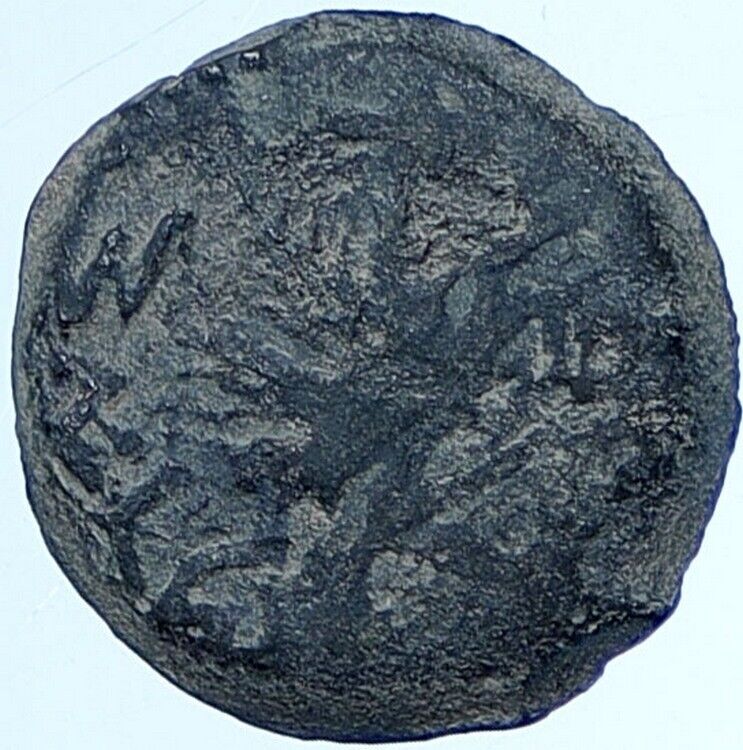 Authentic JEWISH WAR v ROMANS Yr 2 Historical JERUSALEM Coin Hendin 1360 i114280