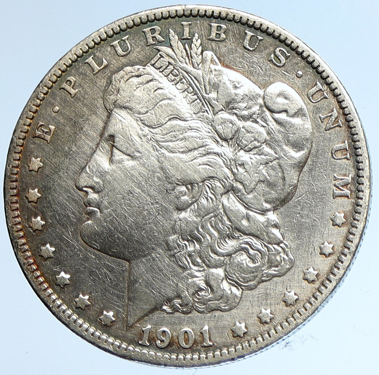 1901 O UNITED STATES of America EAGLE Old SILVER Morgan US Dollar Coin i113243