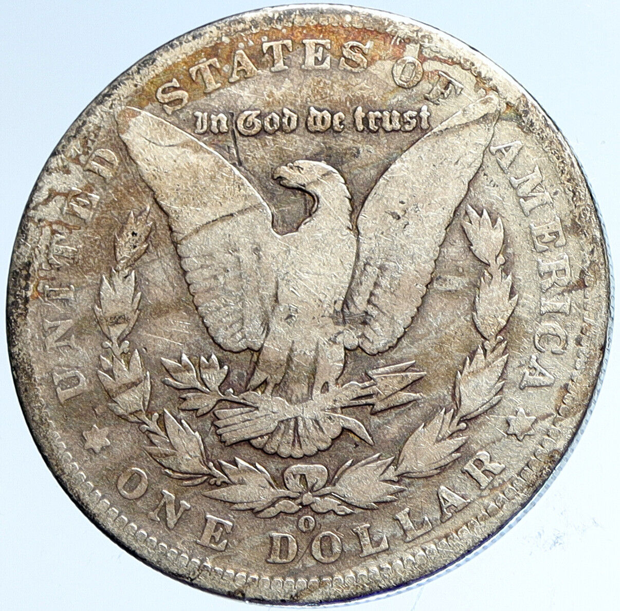 1890 O UNITED STATES of America EAGLE Old SILVER Morgan US Dollar Coin i113239