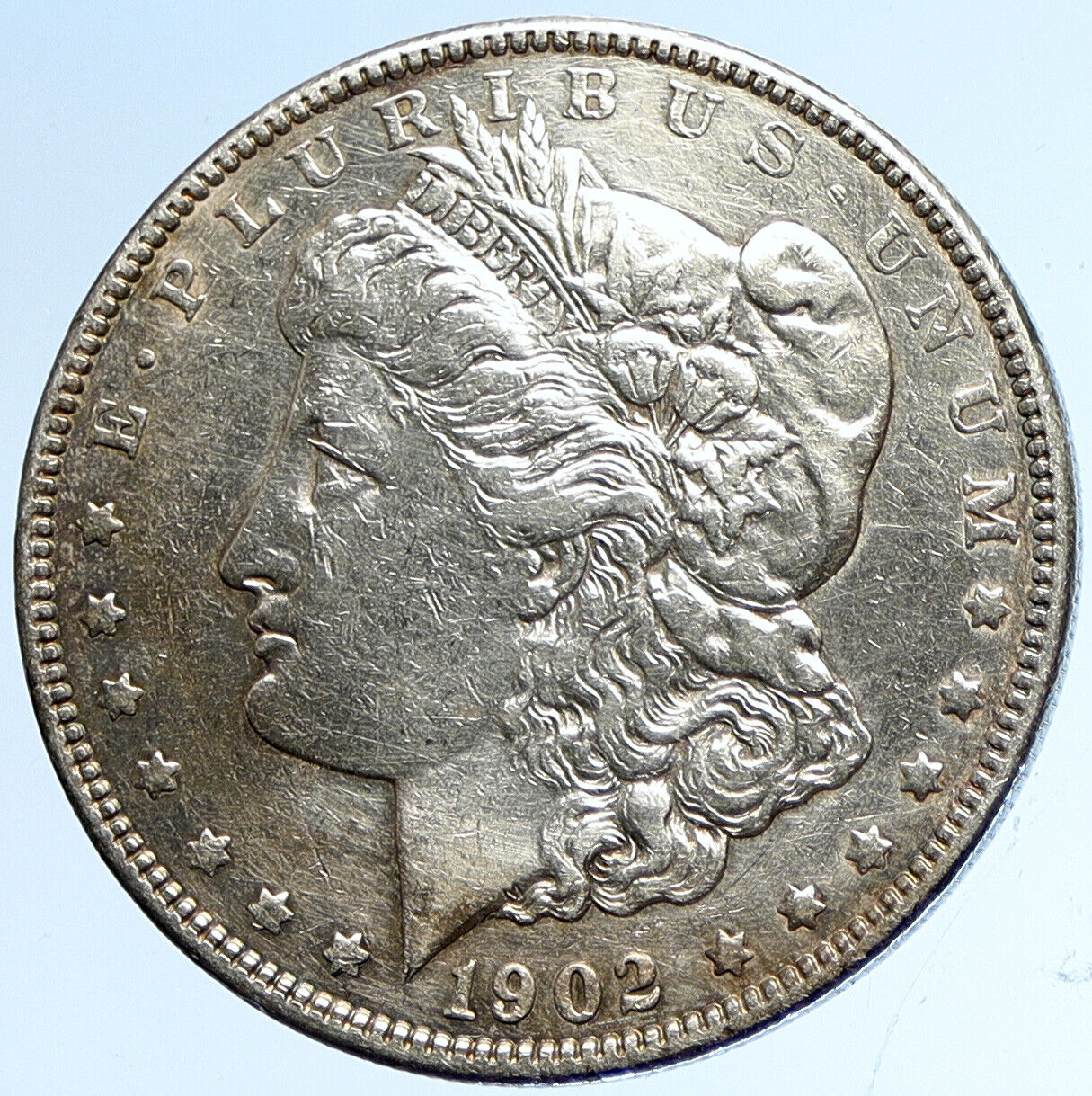 1902 P UNITED STATES of America Old SILVER Morgan US Dollar Coin EAGLE i113224