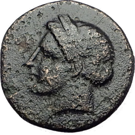 Magnesia ad Maeandrum in Ionia 300BC Apollo Bull Ancient Greek Coin i63643