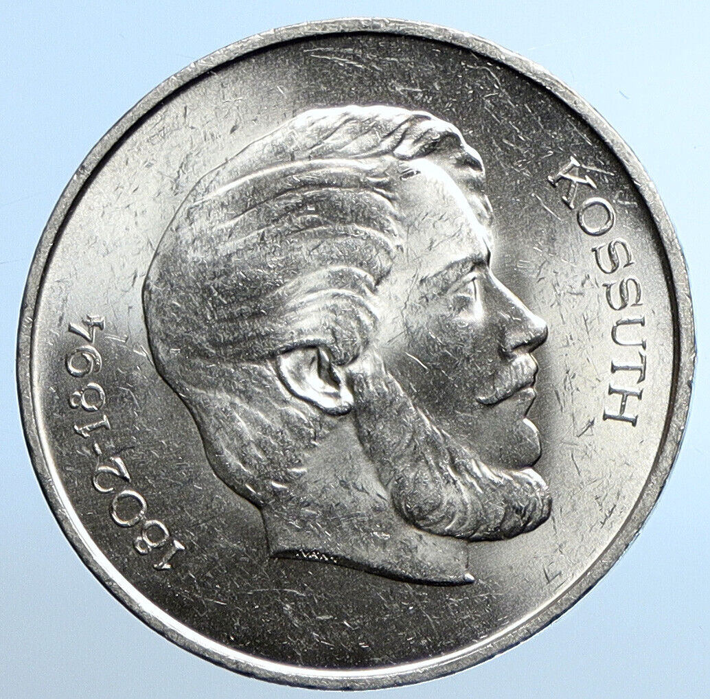 1947 HUNGARY Franz Joseph I & Lajos Kossuth Vintage Silver 5 Forint Coin i109836